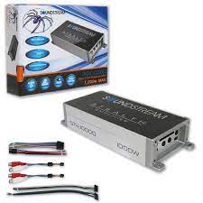 Soundstream ST4.1000D Stealth Series 1000W 4Ch. Amplifier