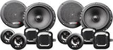 2 Pair MB Quart DS2-216 Discus 6.5 Inch Component Speaker System
