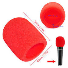 Charger l&#39;image dans la galerie, MR DJ SPONGE-C5 5 PCS 5 Color Microphone Sponge Foam Microphone Covers Handheld