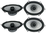 2 Pair ALPINE S2-S68 460W 5x7