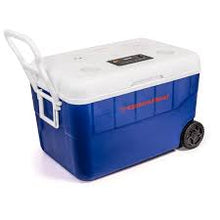 Charger l'image dans la galerie, Cerwin Vega CVC65B 55QT Blue Cooler with 6.5" 2-Way Marine Built-In Speakers, BT Streaming, Phone Charger, 10hr Battery
