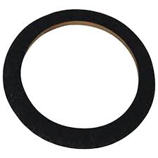 4 15" Black Carpeted MDF Car Stereo Speaker Woofer Subwoofer Sub Ring Spacer