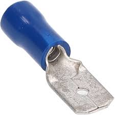 Install Bay BVMD250 Blue Vinyl Male Quick Disconnect 16-14 Gauge .250