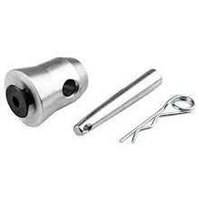 Load image into Gallery viewer, 20x Half Conical Coupler for Truss DJ Stage Lighting w/ Body Safety Clips Pins