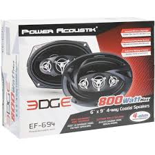 Coax Car-Truck Speakers EF‑694 800W 6x9" & EF-653 400W 6.5"