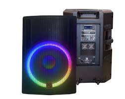 Mr. DJ SYNERGY15 15" Powered Active 4500w Pro DJ PA Speaker w Bluetooth+TWS