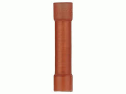 Install Bay RVBC825 Red Vinyl Butt Connector 8 Gauge Package of 25