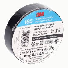 2 3M 1700 /165 Temflex Vinyl Electrical Tape 3/4" X 60'