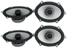 Load image into Gallery viewer, Alpine S-A32F 4 Channel Amplifier + 2 Pair S2-S68 5X7&quot; / 6X8&quot; Coax Speakers + 4 Gauge Wiring Kit