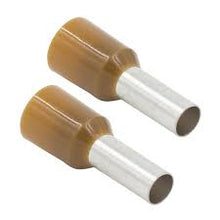 Load image into Gallery viewer, Install Bay FVBR8 Brown 8 GA Ferrules - Package of 100