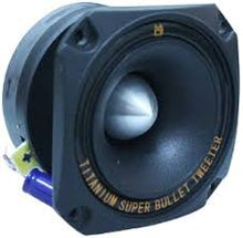 Load image into Gallery viewer, MR DJ USA HDT700B 3.5-In Titanium Bullet Tweeter w/ 10 Ounce Ferrite Magnet Black