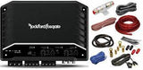 Rockford Fosgate R-300X4 300W 4-Channel Class D Amplifier + 4 Gauge Amp Kit