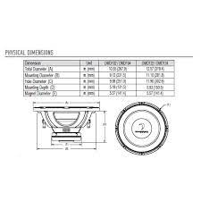 Diamond Audio DMD124 12" 200W RMS 4-Ohm Impedance Subwoofer