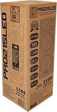 Load image into Gallery viewer, 2 MR DJ PBX6600LED Bluetooth Speaker <br/>Professional Dual 2x15" 5500W Speaker PA DJ LIGHT Bluetooth