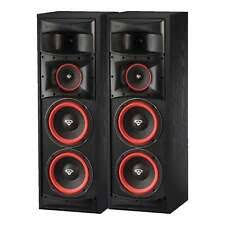 2 Cerwin-Vega XLS-12 12" 3-Way Home Audio Floor Standing Tower Speaker