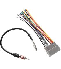 Metra 95-6541 Double DIN Dash Kit Fit Jeep Wrangler 2003-2006 Harness Antenna