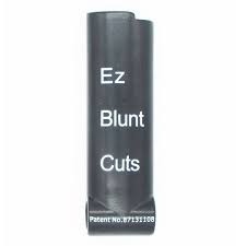 EZ Blunt Cigar Cutter Blunt Splitters Small Size Cigar Steel Lighter Housing Black