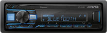 Charger l'image dans la galerie, Alpine UTE-63BT In-Dash Digital Media Receiver Bluetooth + KIT10 Installation AMP Kit