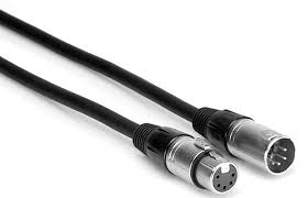 MR DJ CDMX10-5 10' DMX 5-Pin XLR Pro Stage DJ Lighting Cable