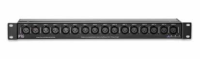 ART P16 Rackmount Balanced XLR Patch Bay