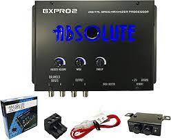 Absolute BXPRO2 Epicenter Digital Bass Maximizer Processor with Dash Mount Remote Control & 4Gauge Amp Kit