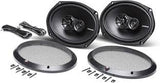 Rockford Fosgate R169X3 Prime 6 x 9 Inch 3-Way Full-Range Coaxial Speaker - Pair