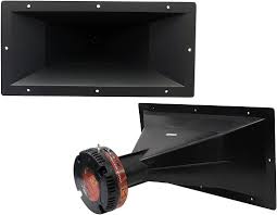 MR DJ TE714 7"x14" 300W PRO Audio PA/DJ Wide Screw-ON Type Piezo Compression Horn Tweeter