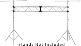 MR DJ LSBS12 Pro Audio DJ Light Lighting Portable Truss 12 Foot I Beam Section Add to Speaker stands or Extension