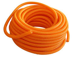 MR DJ DSLT14OR 100' 1/4" 6.35mm Orange Split Wire Loom Conduit Tubing Sleeve Tube