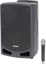Charger l'image dans la galerie, Samson SAXP312W-K Rechargeable Portable PA with Handheld Wireless System and Bluetooth