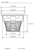 Load image into Gallery viewer, Diamond Audio HXP102 HEX 10" 700W RMS 2-Ohm Subwoofer