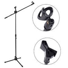 Load image into Gallery viewer, 10 MR DJ MS500 Heavy Duty Telescoping Microphone Mic Boom Stand Tripod Cast Base