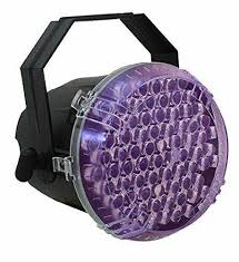 SOLIDSTROBEU UV black LED DJ Stage Light Solid Strobe LED Effects With Speed Adjustable