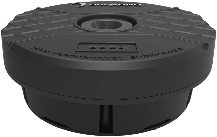 Diamond Audio DPSTX12 DMD Series 11" Shallow Spare Tire Passive Dual Voice Coil Subwoofer (4Ω)