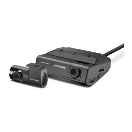 Alpine DVR-C320R+UTE-63BT+TW500+BT1700 Bluetooth Car Stereo with Dash Camera + Accessory Bundle