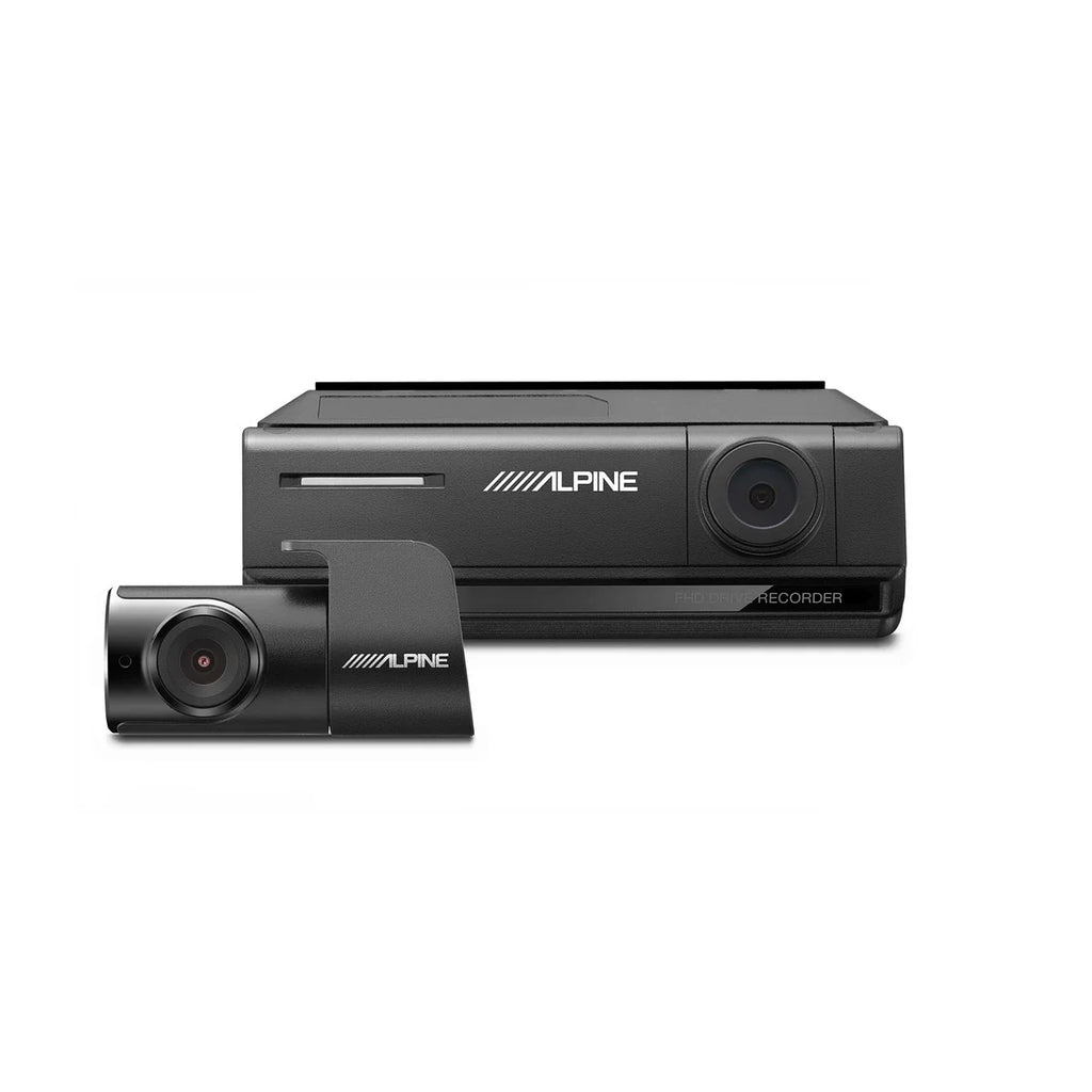 Alpine iLX-507 + KCU-315UH USB/HDMI Extension Cable + DVR-C320R Dash Camera + Absolute Accessory Bundle