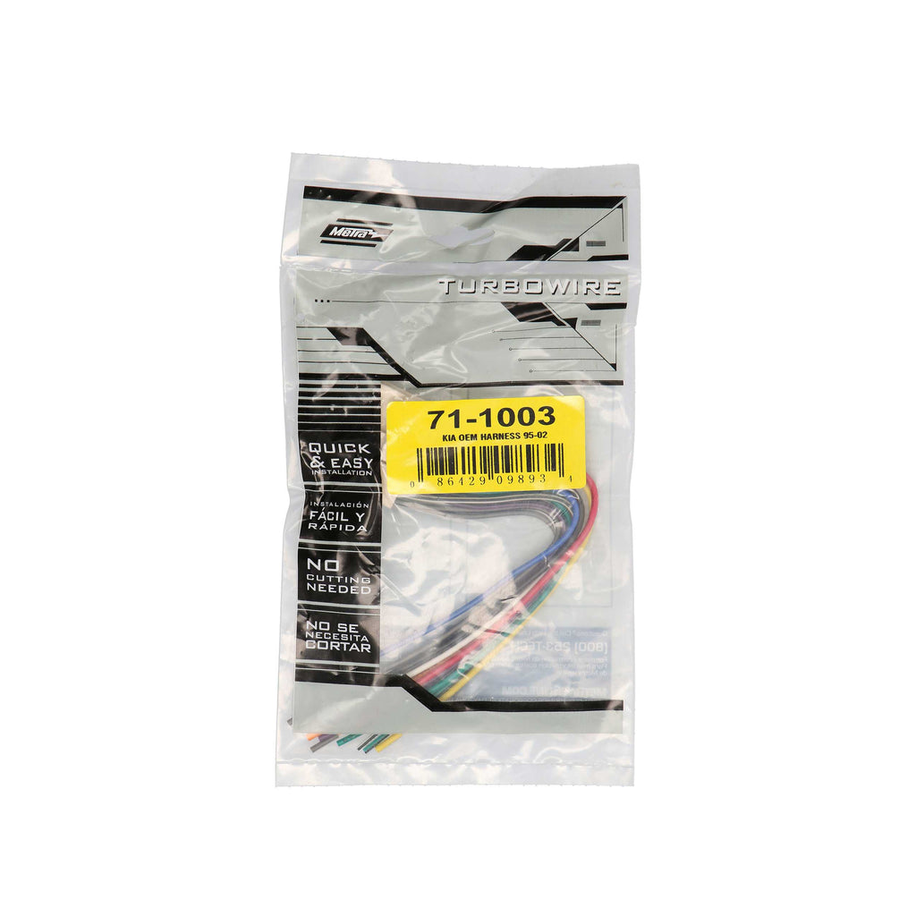 Metra 71-1003 OEM Harness - Compatible Fits for Kia 1995-2003