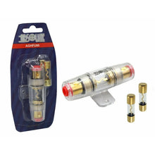 Charger l&#39;image dans la galerie, 2 Absolute AGHFU80 80 Amp Inline AGU Fuse Holder Fits 4, 8 &amp; 10 Gauge Wire