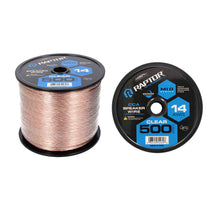 Load image into Gallery viewer, Raptor RSW14-500 Speaker Wire 14GA Clear 500FT - Vice Series