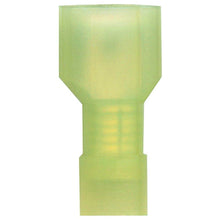 Load image into Gallery viewer, Absolute MQD1210Y 12/10 Gauge Nylon Fully Insulated Male Quick Disconnects Yellow