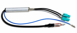 2 Diversity Dual Fakra DIN Aerial Amplified Antenna Adaptor Lead for AUDI VW
