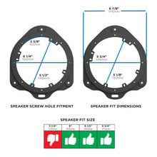 Load image into Gallery viewer, Metra 82-9104 Speaker Adapter Plates - Compatible Fits for Audi 2018-2024