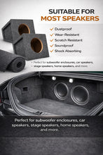 Load image into Gallery viewer, MR DJ MC150BK 150' X 4' Black Carpet Speaker Sub Box RV Boat Marine Truck Car Trunk Liner PA DJ Speaker Box Upholstery Liner Carpet