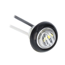 Charger l'image dans la galerie, Heise Trailer HE-TR7503 Round White Marker/Clearance Light - .75 Inch, 3 LED