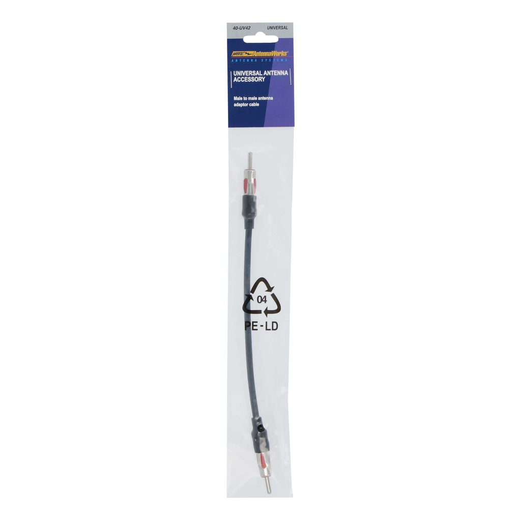 Metra 40-UV42 Universal Antenna Adapter - Male to Male