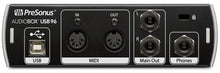 Charger l&#39;image dans la galerie, PRESONUS AUDIOBOX USB 96 2x2 Bus-powered Audio 2.0 Recording Interface+Cables