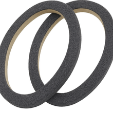 Load image into Gallery viewer, Patron PSP12G-2 12" Universal Subwoofer Ring Spacer Extender 3/4" Gray Carpet