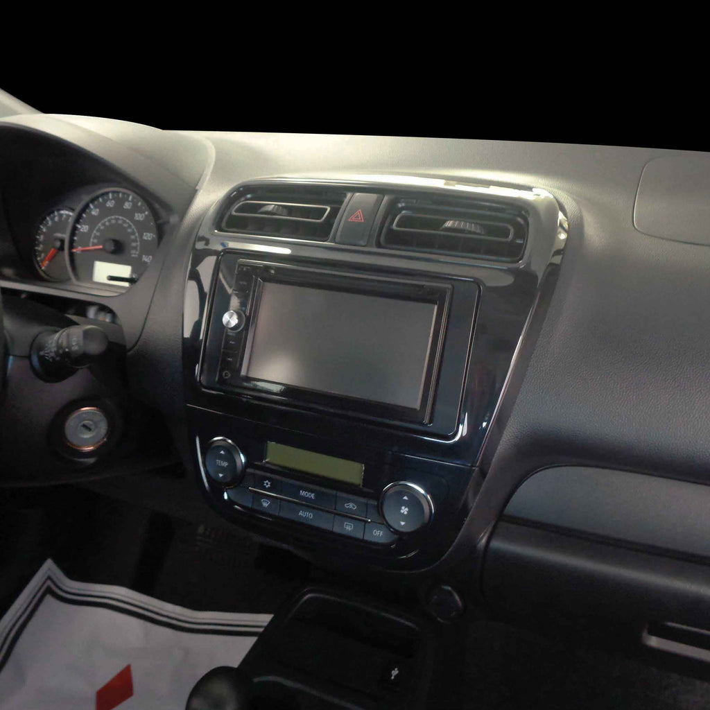 Metra 95-7019 Double-DIN Car Stereo Dash Kit - Compatible Fits for Mitsubishi Mirage 2017-2022