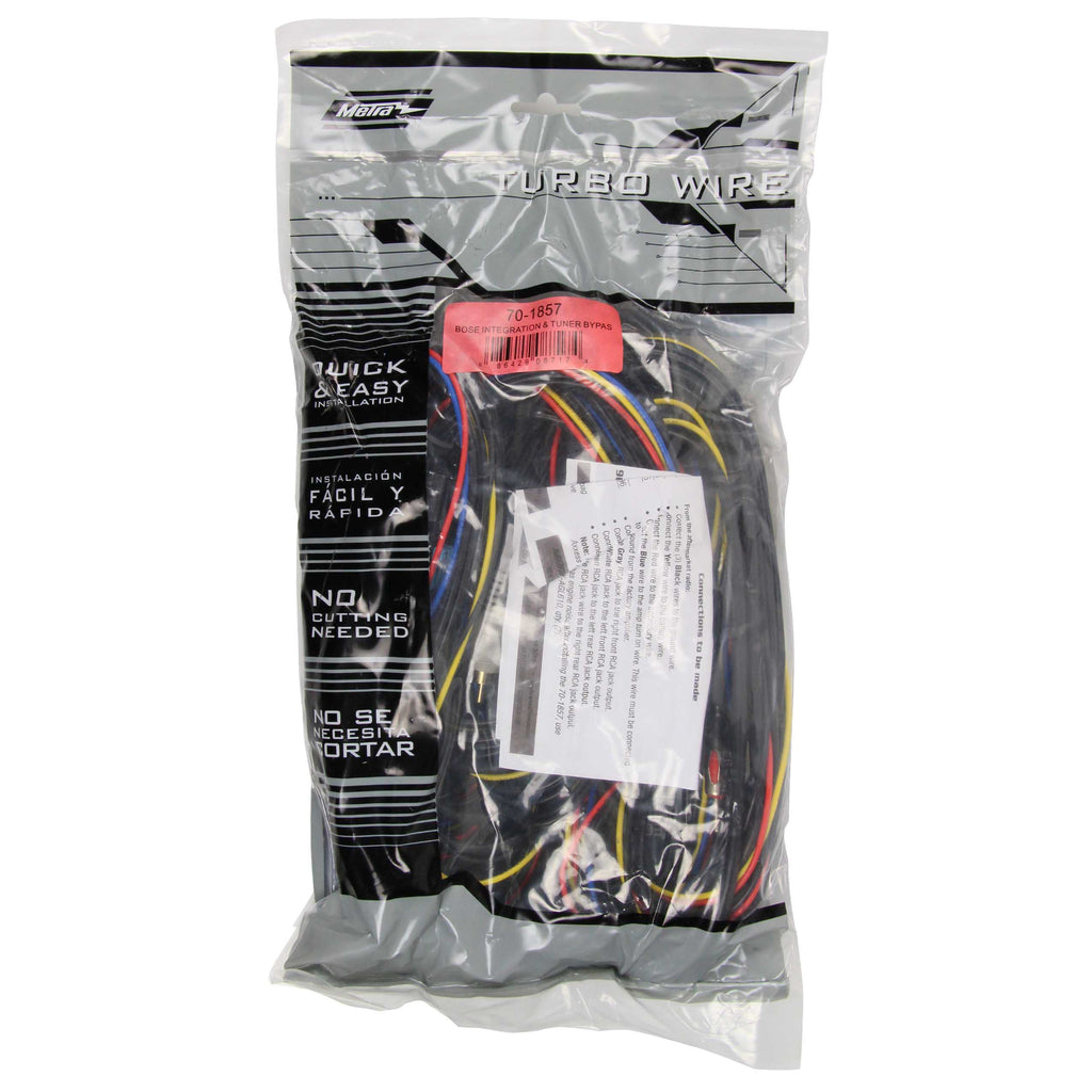 Metra 70-1857 Tuner Bypass Harness - Compatible Fits for Cadillac / Chevrolet 1990-1996