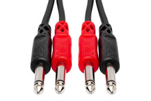 Charger l&#39;image dans la galerie, Hosa Stereo Interconnect Cable, Dual 1/4 in TS to Same